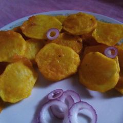 A picture of Viazi karai.