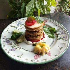 A picture of Rice & Potatoes kabab.