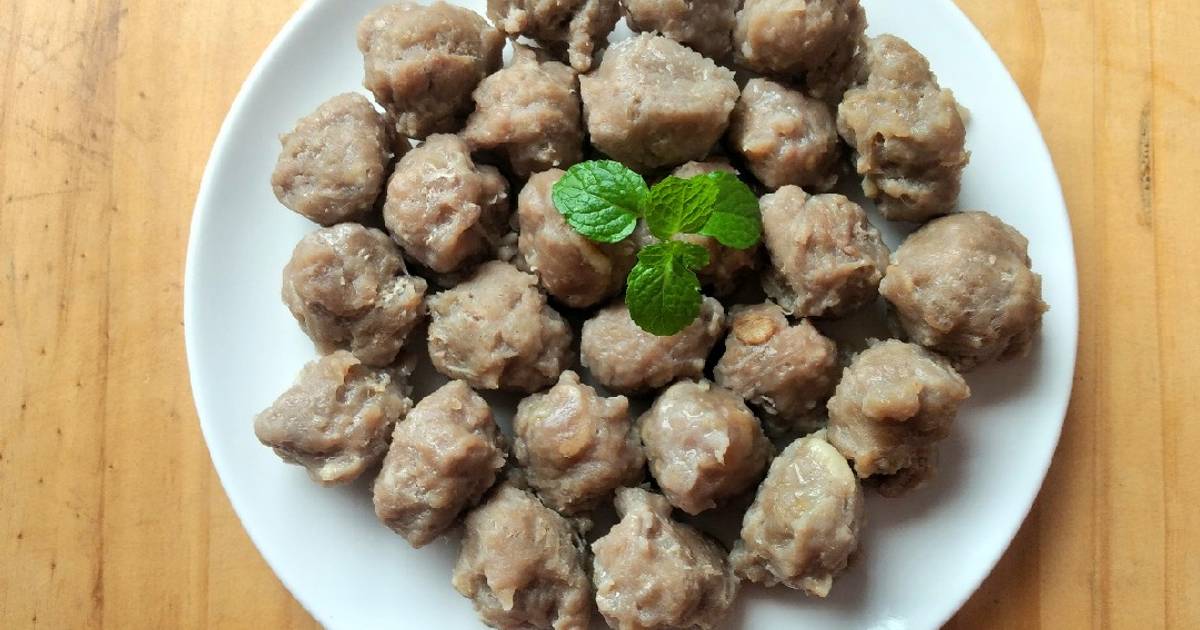 Resep Bakso Urat Homemade Oleh Ria Mamanya Tata Cookpad