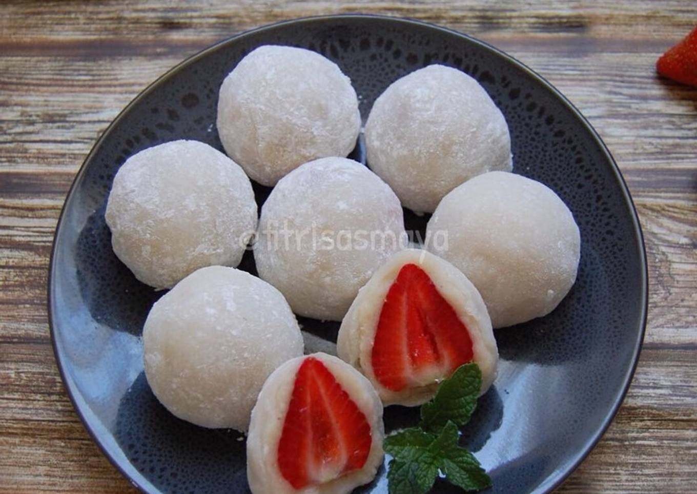 Resep Fruit Mochi