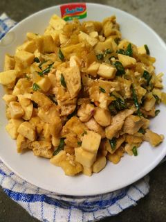 Foto resep Tumis Putih Telur dan Tahu