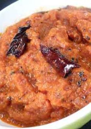 A picture of Onion Chutney.