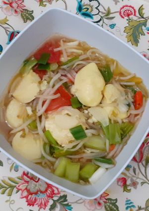 Foto resep Tumis toge with tofu