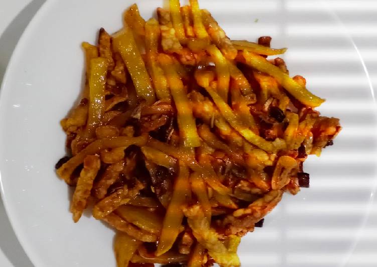 Resep Tempe Kentang Kecap yang Lezat Sekali