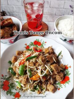 Foto resep Tumis Tauge Oncom