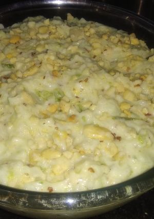 उकडलेल्या बटाट्याचे रायते 😋(उपवासासाठी) (batatyche rayte recipe in marathi) रेसिपी चे मुख्य फोटो 