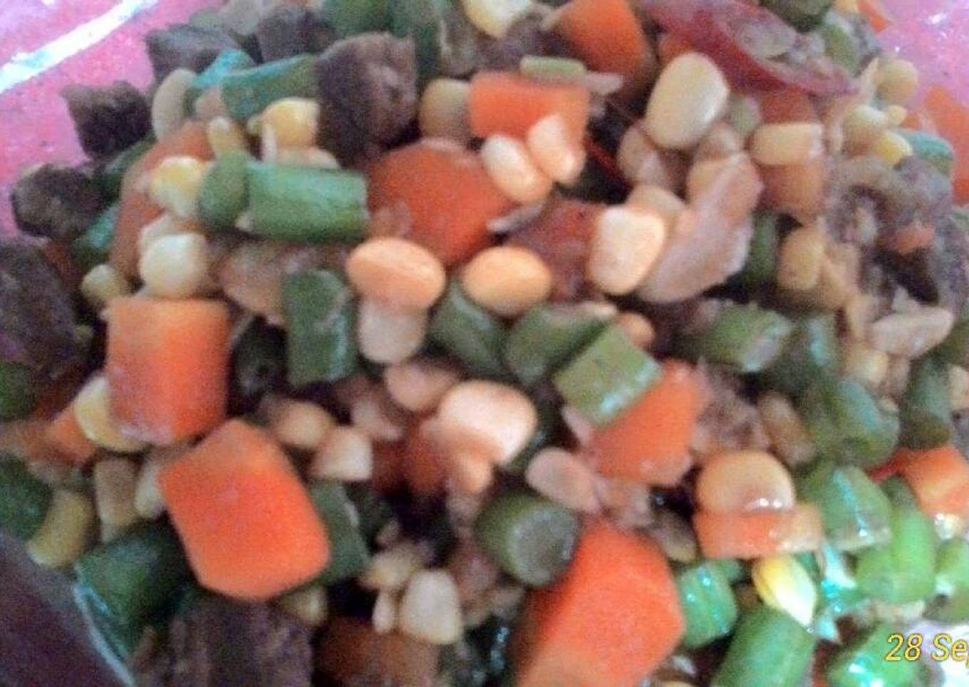 Tumis buncis istimewa
