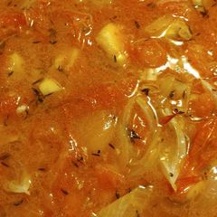 A picture of Easy tomato sauce with Shrimp.