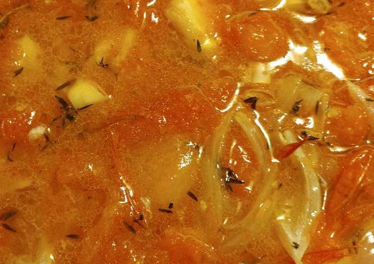 Easy tomato sauce with Shrimp Easy tomato sauce with Shrimp