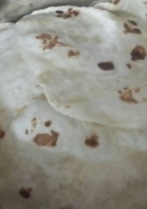 صورة لوصفة خبز براتا