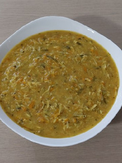 عکسی از دستور سوپ مرغ با شلغم