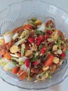 Foto resep Tumis sayur dan tempe