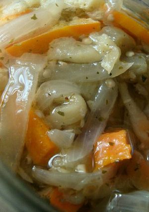 Una foto de Berenjenas en escabeche 🍆