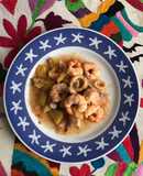 Zarzuela de pescado y gambones, low cost !!