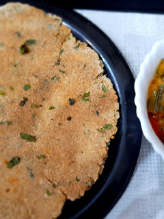 A picture of Wheat Bran flour Roti.