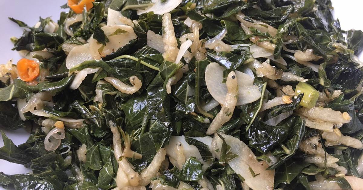 Resep Tumis Daun Singkong Dan Teri Nasi Medan Simple Oleh Titis