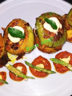 स्टफ्ड बैंगन भाजा रोल (Stuffed baingan bhaja roll recipe in hind रेसिपी मुख्य फोटो