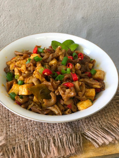 Foto resep Oseng usus tahu tempe kecap