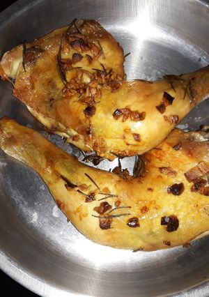 Foto resep Paha ayam panggang praktis
