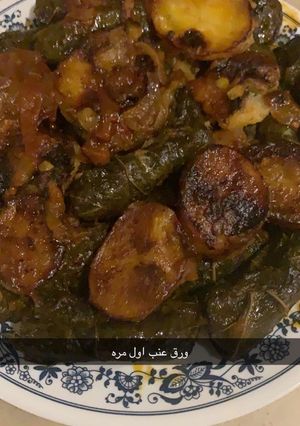 صورة لوصفة ورق عنب سهل ولذيذ