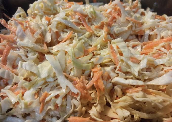 Coleslaw - ensalada de repollo de USA Receta de Julieta Luján- Cookpad