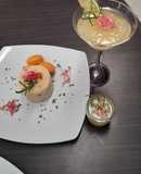 Sorbet de naranja con vino blanco