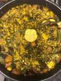351. Paella de verduras (principal paella)