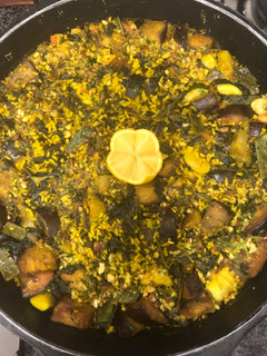 Una foto de 351. Paella de verduras (principal paella)