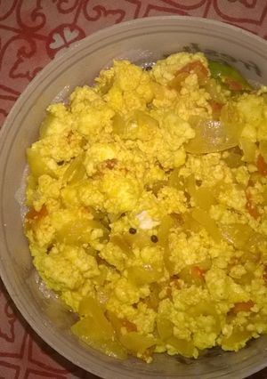 A picture of Paneer Bhurji.