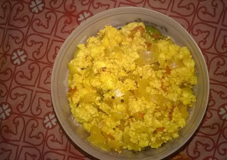 Steps to Make Speedy Paneer Bhurji