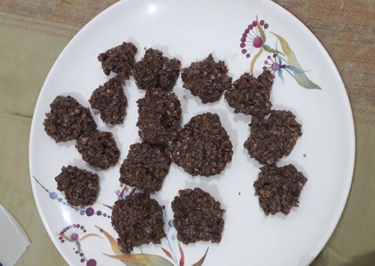 Easiest Way to Make Quick No bake oats cookies