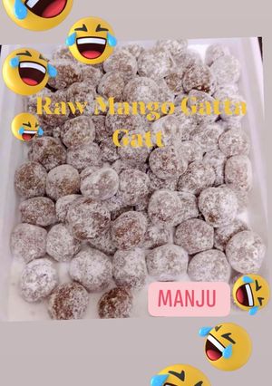 A picture of Raw Mango Gatta Gatt.
