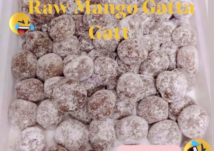 How to Make Speedy Raw Mango Gatta Gatt