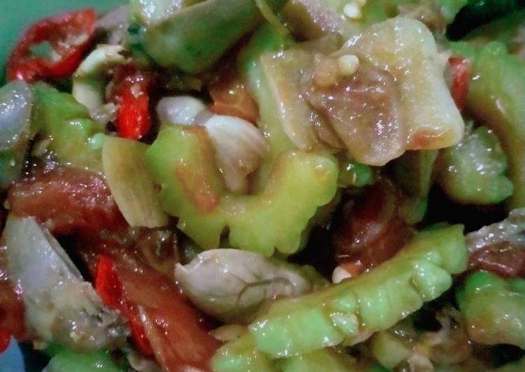 118. Pare ft Jantung Ayam Saus Mentega Instan �?