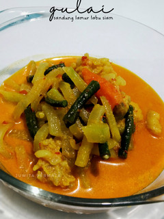 Foto resep Gulai Sandung Lamur Labu Siam