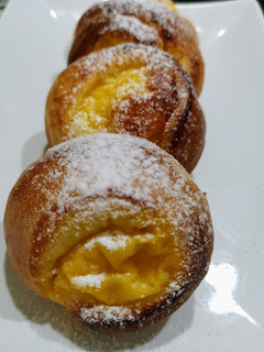 Una foto de Espirales con crema pastelera