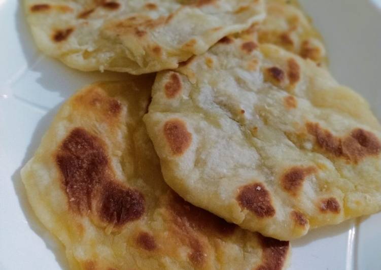 Cara Gampang Menyiapkan Flatbread a.k.a naan Anti Gagal