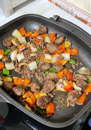 Foto resep Daging lada hitam