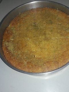 صورة لوصفة بسبوسة بالمكسرات