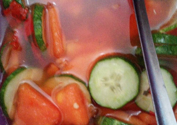 Asinan Bogor ala mama Dita resep dari teh vera