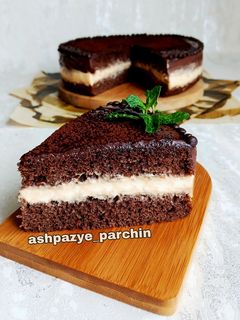 عکسی از دستور کیک گلکسی کافی شاپی با فر دستساز 🌸