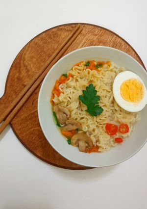 عکسی از دستور سوپ نودل