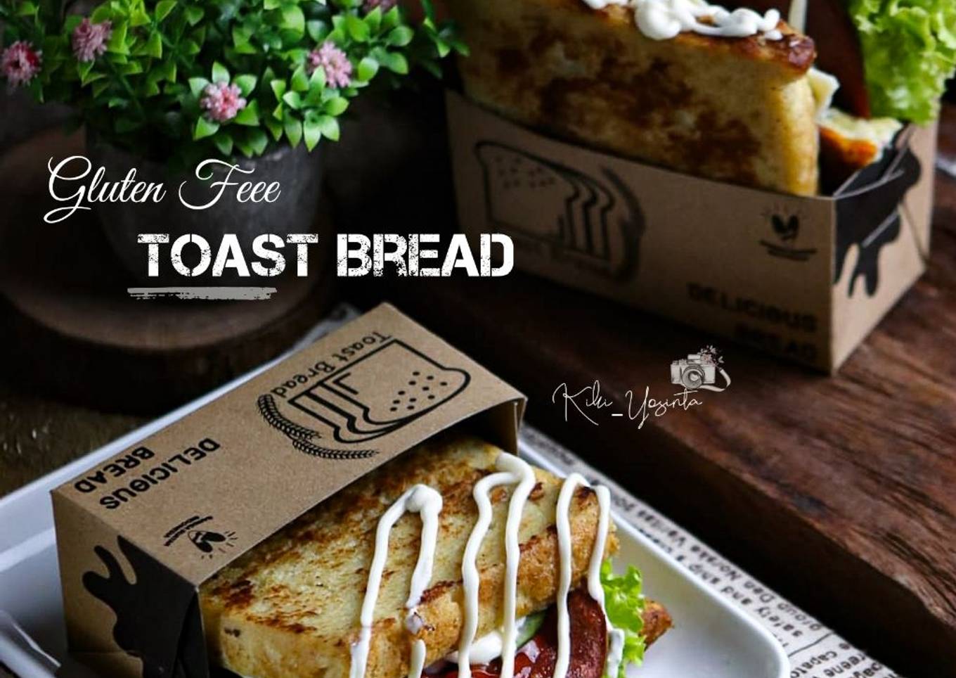 Gluten free toast bread