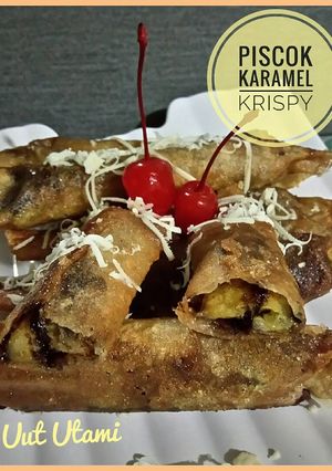 Foto resep Piscok karamel krispy
