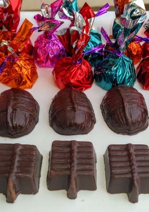 A picture of Chocolate crackers.