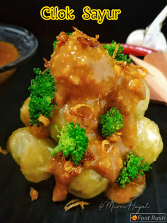 Foto resep Cilok Sayur Bumbu Kacang