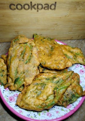 A picture of Spinach Pakoras.