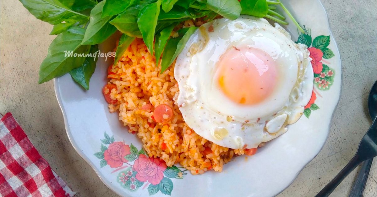 Nasi Goreng Sambal Terasi plus Ampela