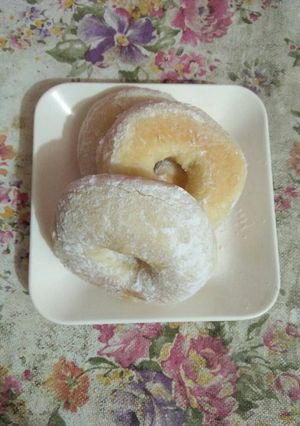 Foto resep Donat empuk tanpa kentang