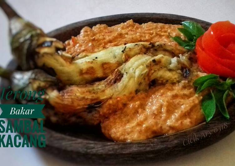 Cara Gampang Membuat Terong Bakar Sambal Kacang #pr_dibumbukacangin Anti Gagal